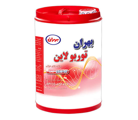 تصویر 1 از روغن بهران توربو لاين 25w50 فروش به صورت عمده + قیمت خرید
