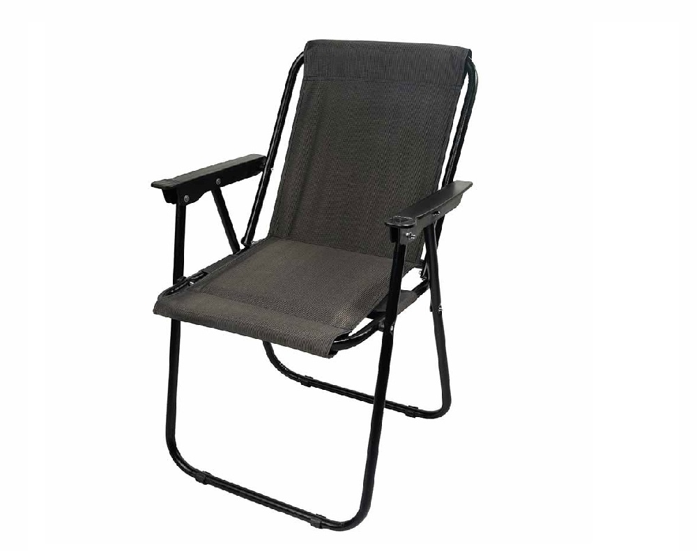 تصویر 3 از صندلی مسافرتی جمع‌ شونده مجهز به پایه‌ های پایدار و تکیه‌ گاه راحت