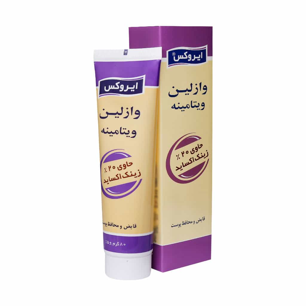تصویر 3 از وازلین ایروکس فرمول غلیظ و ویژه برای مراقبت