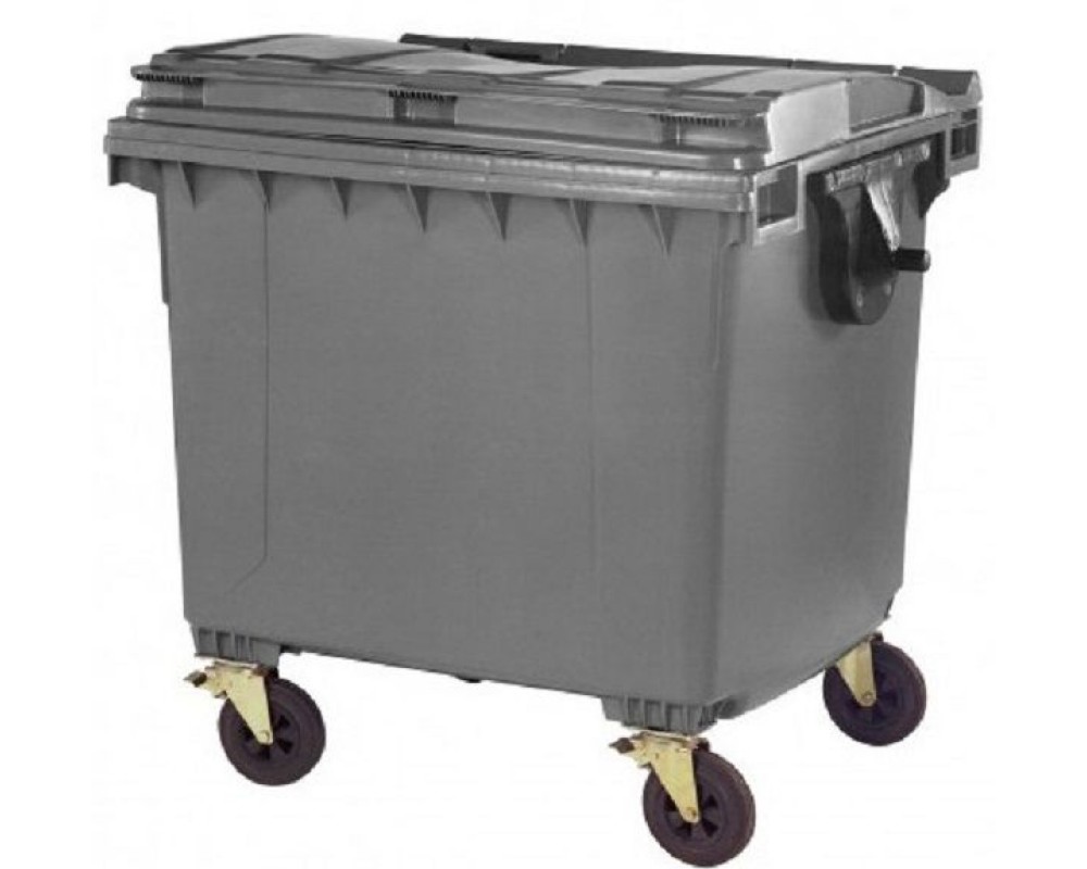 تصویر 5 از خرید سطل زباله 1100 لیتری پلاستیکی در عراق