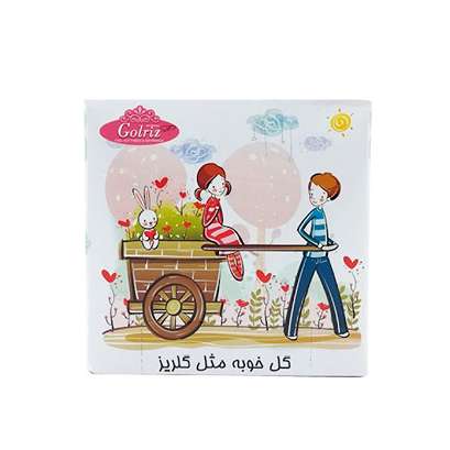 دستمال کاغذی گلریز ماشین خوش‌ بو با بسته‌ بندی شیک