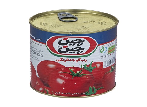تصویر 2 از رب گوجه‌ فرنگی چین چین 700 گرمی کاملاً طبیعی بدون مواد نگهدارنده