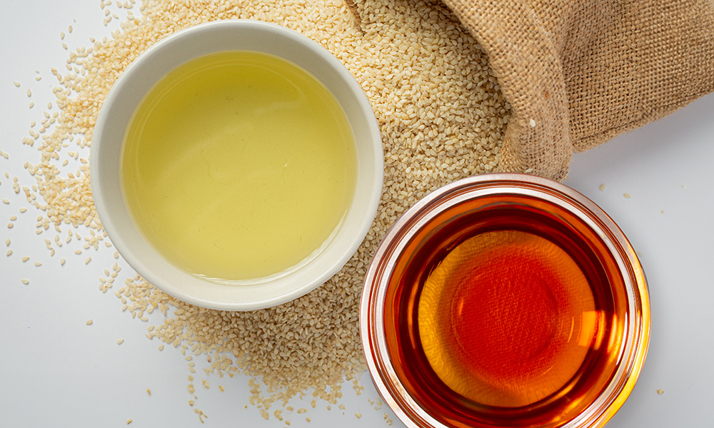 روغن کنجد زرآوه با طبع گرم و خواص درمانی