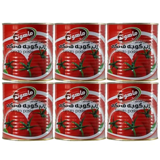 رب گوجه فرنگی ماهوند غلیظ خوش‌رنگ پاستوریزه