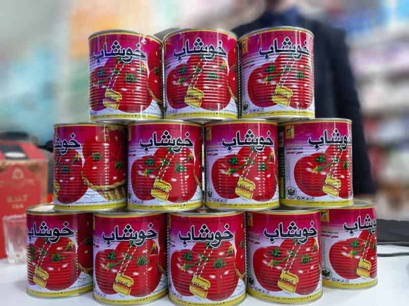 رب گوجه فرنگی خوشاب با غلظت بالا و بافت نرم