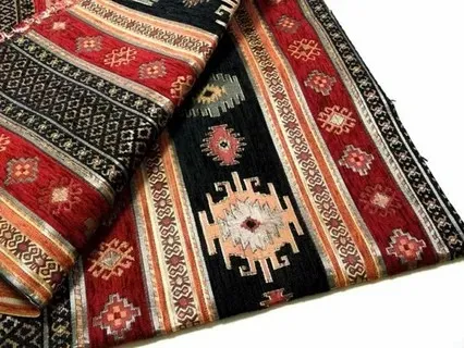 گلیم دست بافت رنگارنگ ویژه اتاق نشیمن های شیک