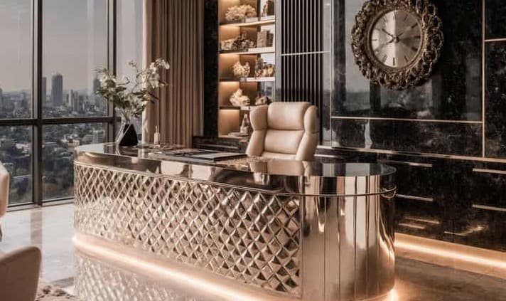صندلی اداری مدرن و کاربردی برای فضاهای اداری کوچک و بزرگ
