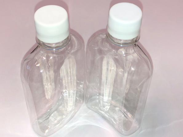 تصویر 3 از بطری پلاستیکی کتابی با بدنه صاف و مستطیلی