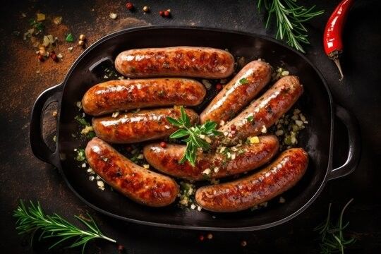 سوسیس دودی گوشت 60 % با بسته بندی کاملا بهداشتی