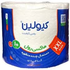 دستمال توالت کیولین 6 عددی با لایه های چند گانه