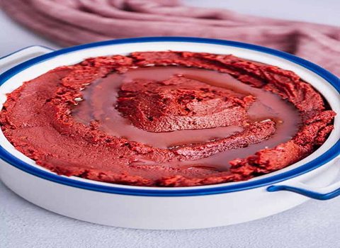 رب گوجه فرنگی خانگی پر رنگ خوش‌ طعم و غلیظ