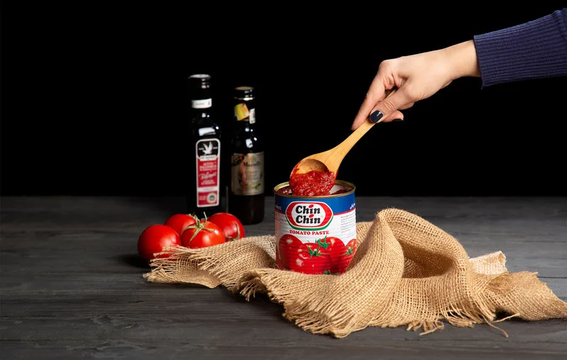 تصویر 2 از رب گوجه فرنگی چین‌ چین با کیفیت تضمین شده