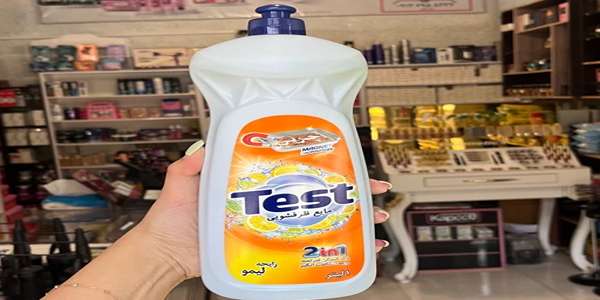 مایع ظرفشویی یک لیتری تست پاکیزگی عمیق ظروف خانگی روزمره