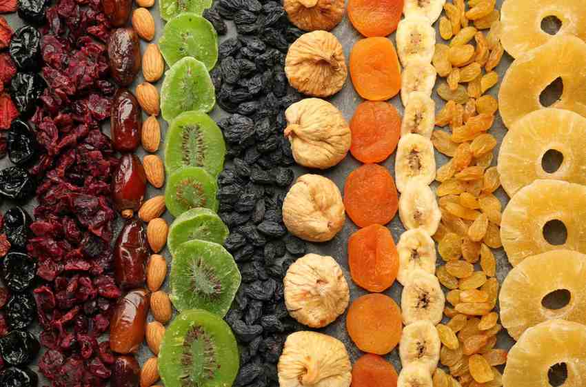 میوه خشک میکس تازه و خوش طعم بازاری