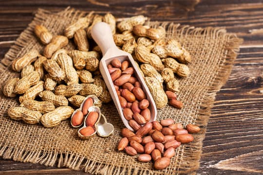 بادام زمینی سرخ شده با کنترل کیفیت چند مرحله ای حرفه ای