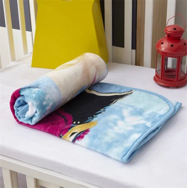 تصویر 4 از پتو گلبافت کودک با الیاف ضد حساسیت و بافت لطیف و بادوام