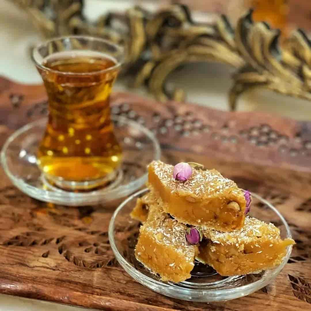 حلوا سنتی دهین عربی ویژه پذیرایی در ماه رمضان