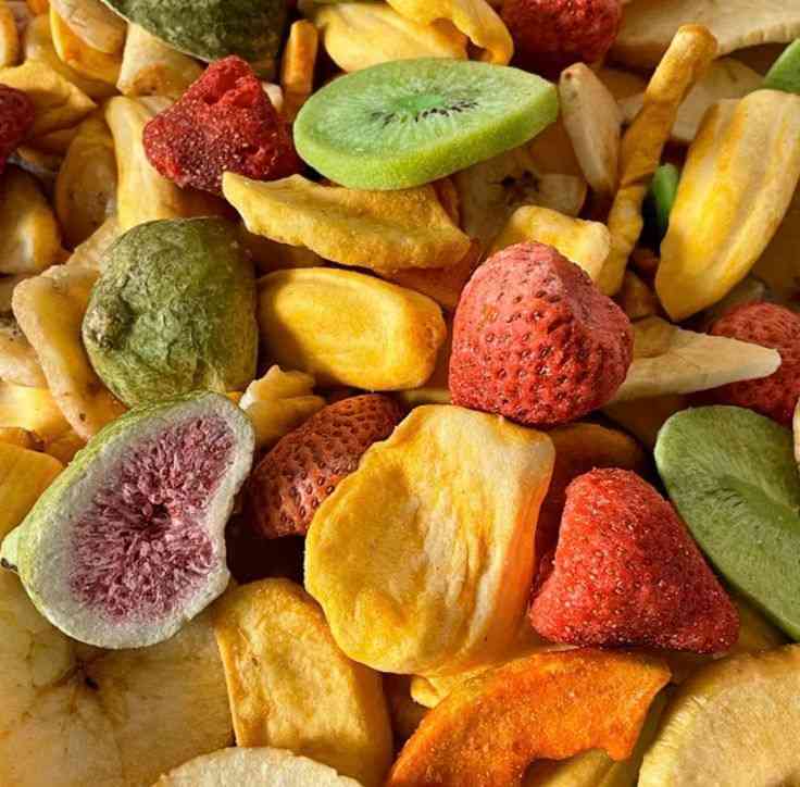 تصویر 1 از میوه خشک انجمادی با حفظ طعم طبیعی و کیفیت ممتاز و فرآوری پیشرفته