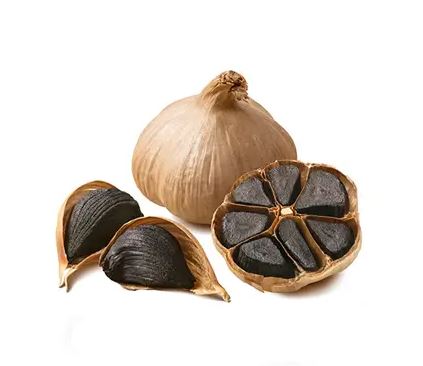 تصویر 1 از سیر سیاه تخمیری تولید شده با روش استاندارد و ماندگاری بالا
