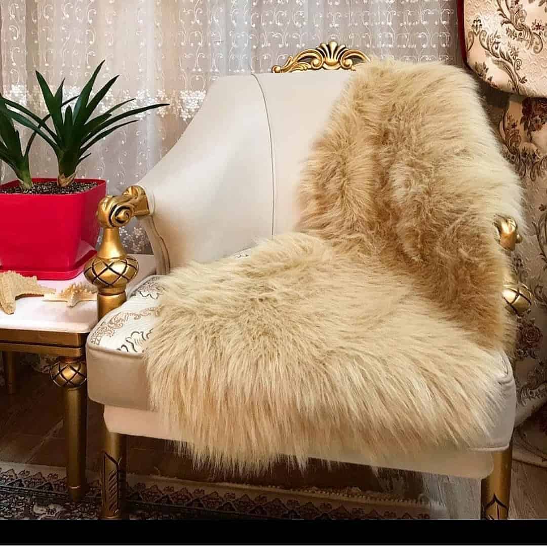 تصویر 2 از شال مبل پارچه ای با نقش و نگار مدرن دکوراسیون