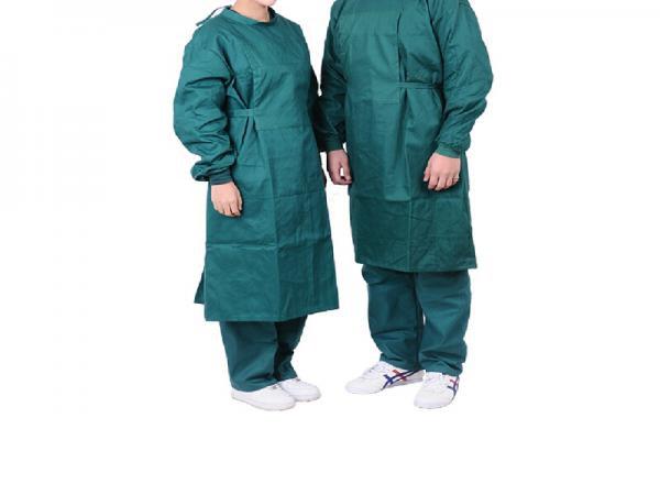 تصویر 1 از گان بیمارستان استریل مخصوص اتاق عمل تهیه شده از الیاف