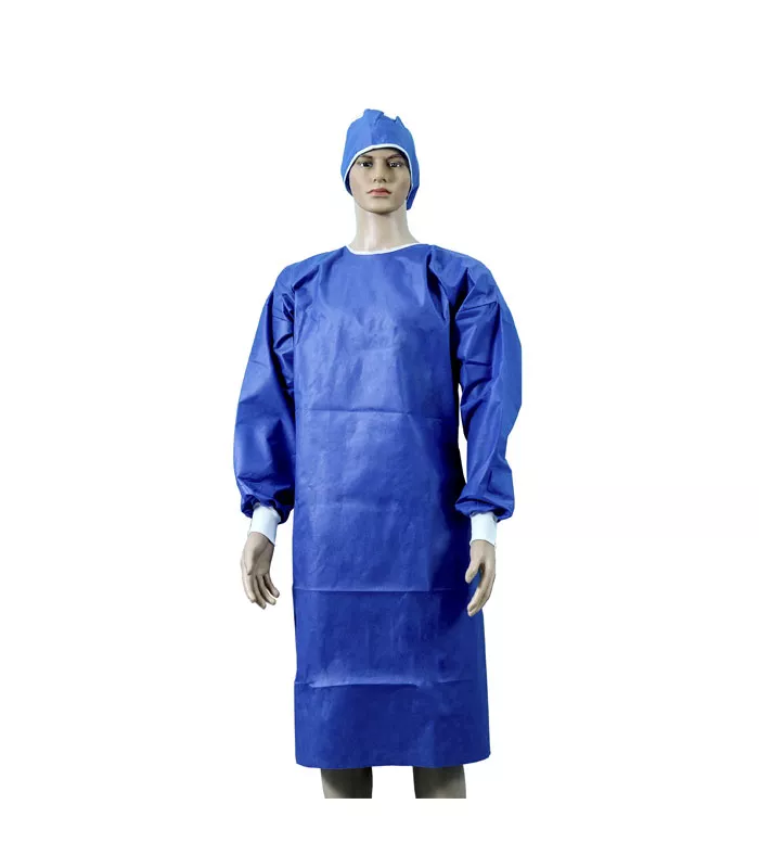 تصویر 4 از گان بیمارستان استریل مخصوص اتاق عمل تهیه شده از الیاف