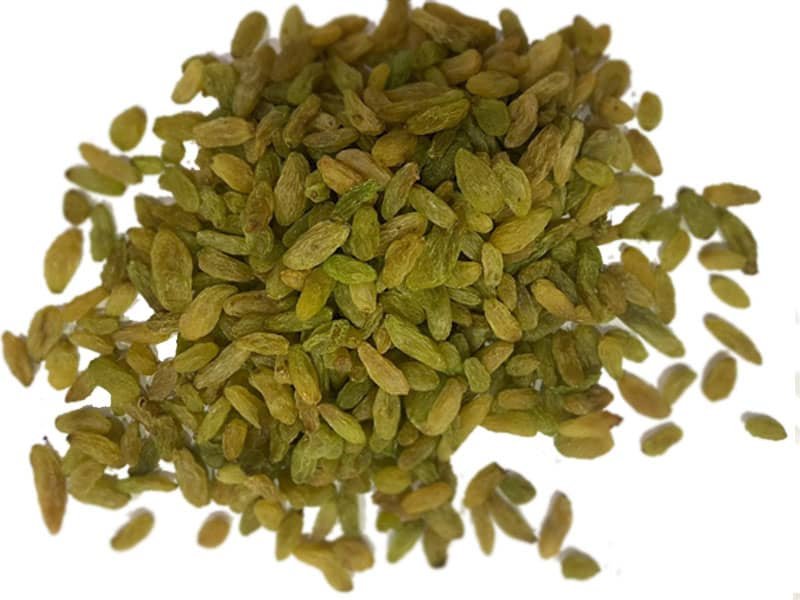 تصویر 1 از کشمش سبز قلمی ممتاز دارای طعمی شیرین و طبیعی