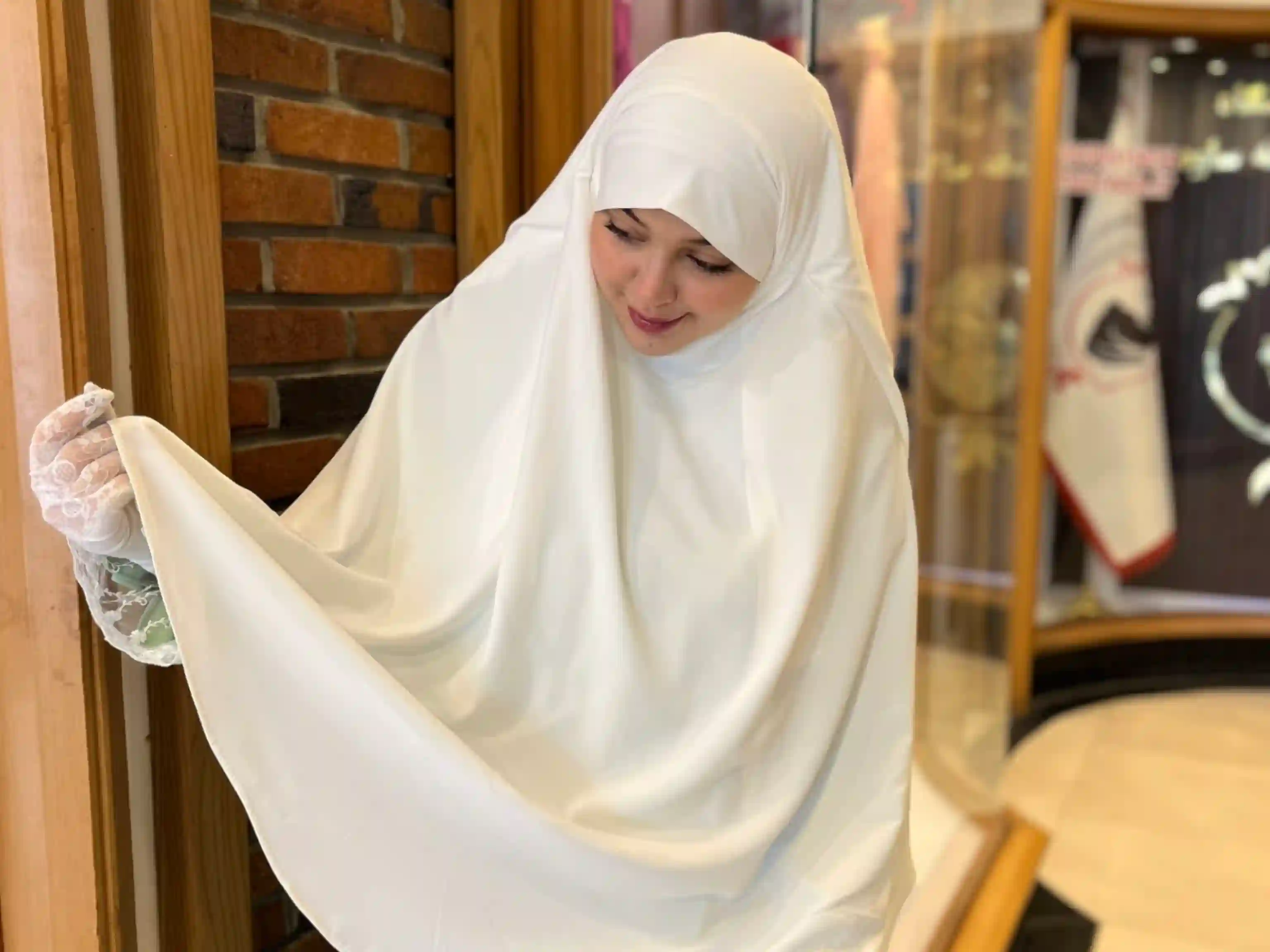 تصویر 2 از خمار سفید حج؛ انتخابی مناسب برای خرید عمده