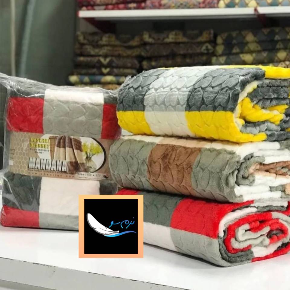 قیمت عمده و تامین مستقیم پتو مسافرتی ماندانا دونفره
