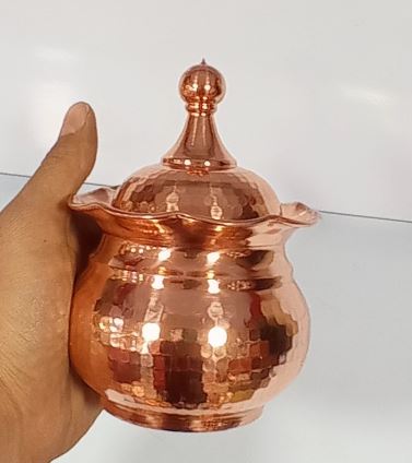 تصویر 4 از قندان مسی کرمان با طراحی زیبا و ساخت دست ساز