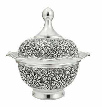قندان مسی گلبرگ مناسب پذیرایی و دکوراسیون سنتی