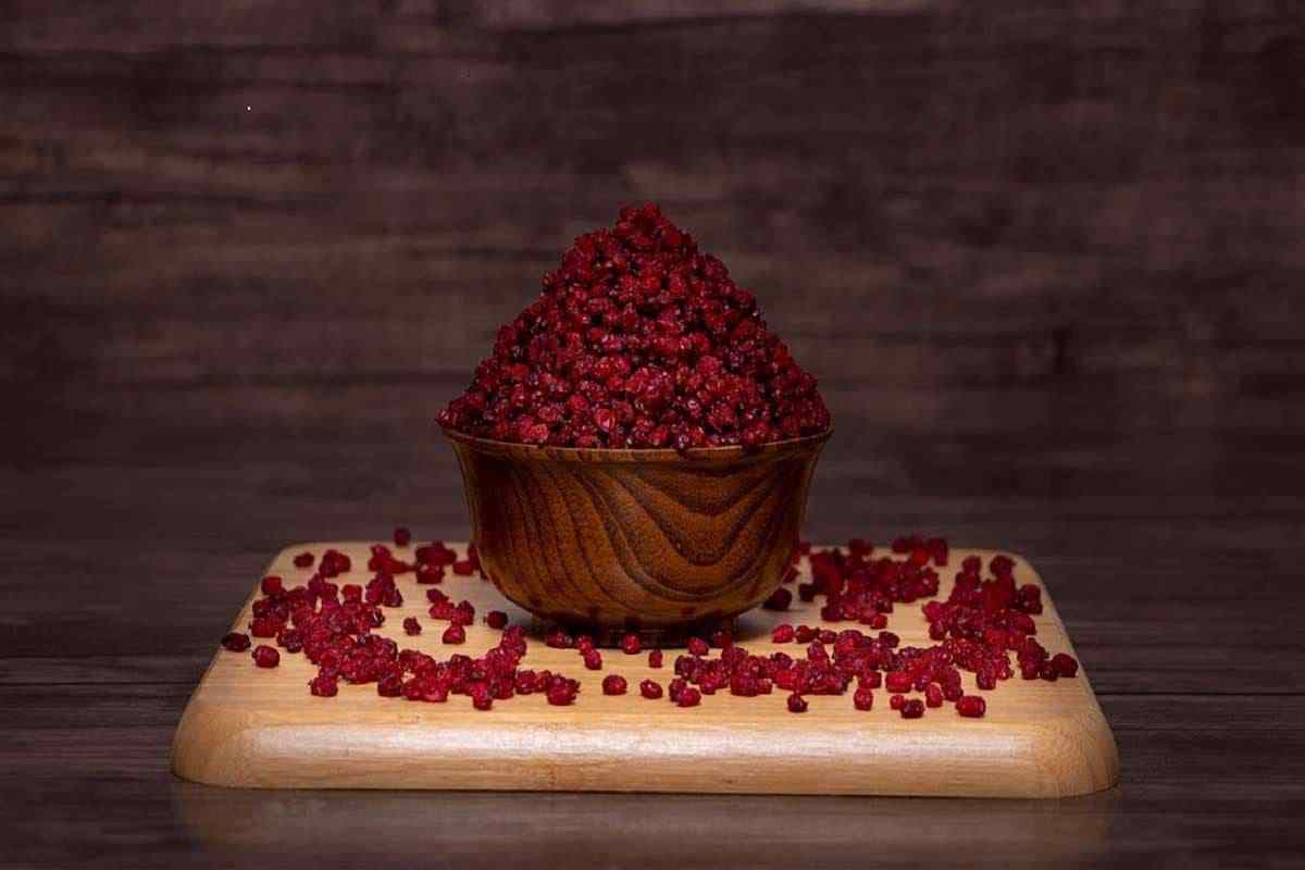زرشک اناری درجه یک حاصل برداشت تازه و استاندارد
