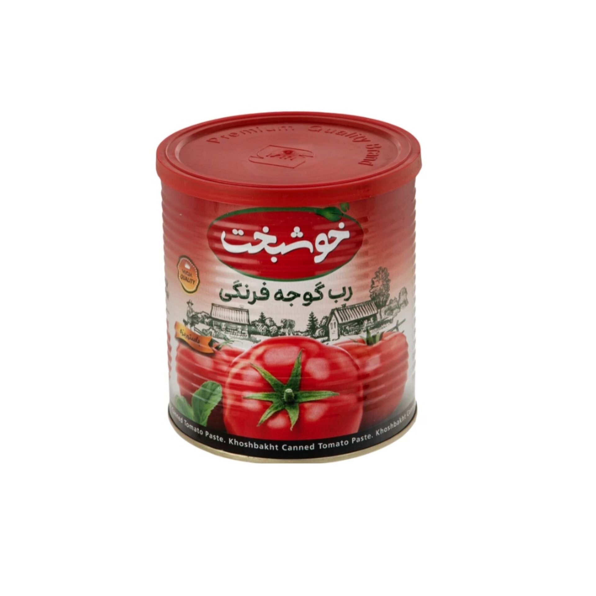 قیمت رب گوجه فرنگی خوشبخت شیشه‌ای ۶۸۰ گرمی قوطی۸۰۰ گرمی