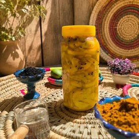 ترشی انبه طعم اصیل خانگی خوش عطر