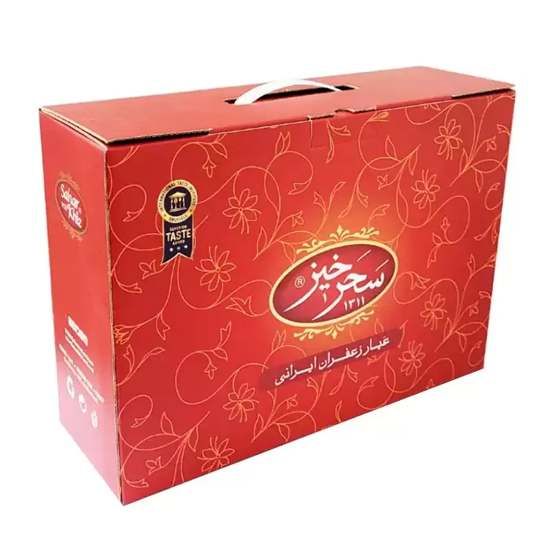 تصویر 2 از زعفران کادویی سحرخیز بسته بندی شیک و لوکس