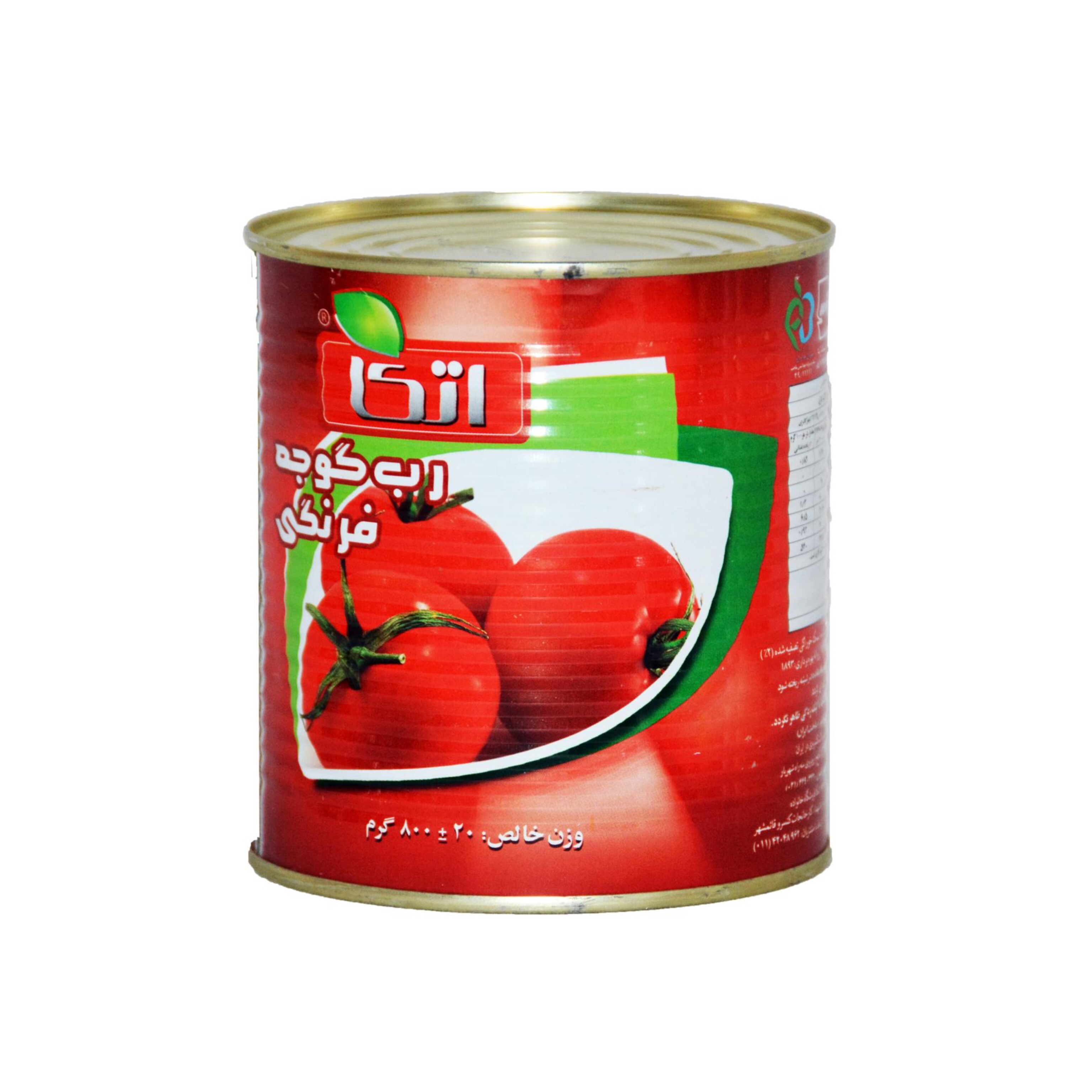 فروش عمده رب گوجه فرنگی اتکا با قیمت رقابتی