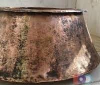 تصویر 3 از قابلمه مسی قدیمی دست دوم مناسب استفاده و کلکسیون