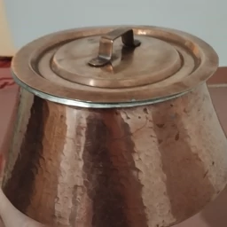 تصویر 4 از قابلمه مسی قدیمی دست دوم مناسب استفاده و کلکسیون