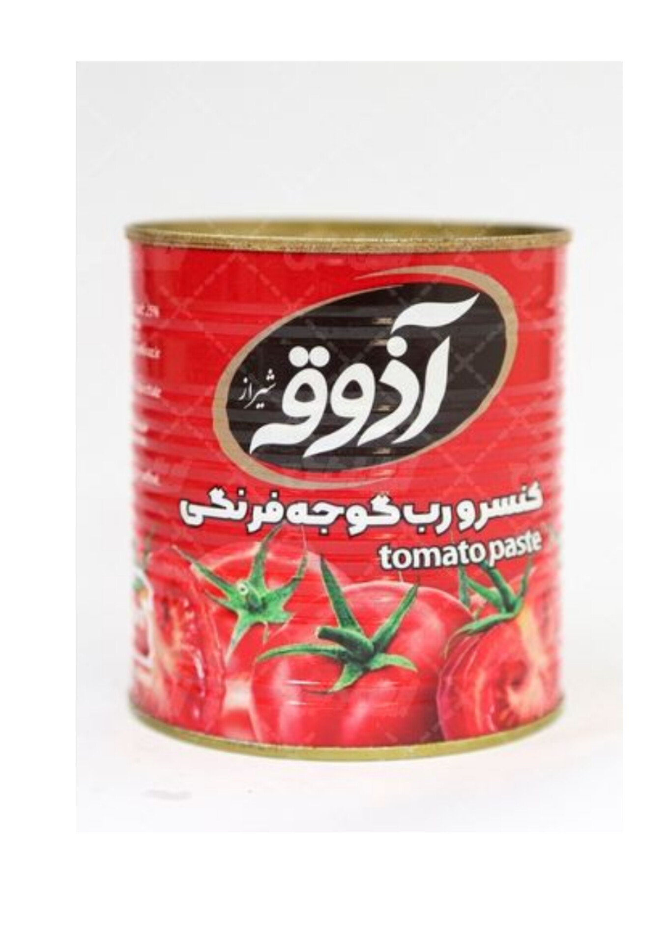 قیمت رب گوجه فرنگی آذوقه شیشه‌ای ۶۸۰ گرمی قوطی ۸۰۰ گرمی