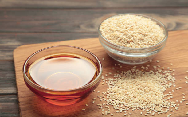 روغن کنجد ارگانیک فرآوری شده از کنجد طبیعی