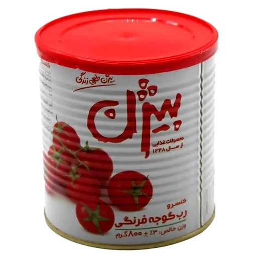 رب گوجه فرنگی بیژن با غلظت استاندارد و طعم دلنشین