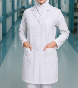 تصویر 2 از روپوش پزشکی دانشجویی مناسب استفاده آموزشی و کارگاهی