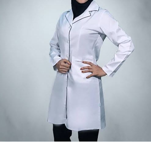 تصویر 3 از روپوش پزشکی دانشجویی مناسب استفاده آموزشی و کارگاهی