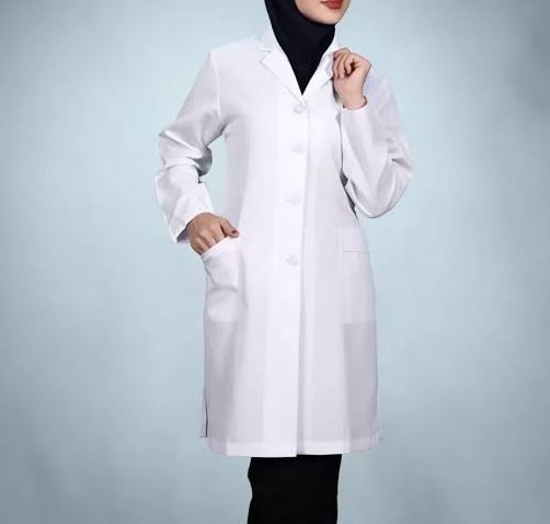 تصویر 4 از روپوش پزشکی دانشجویی مناسب استفاده آموزشی و کارگاهی