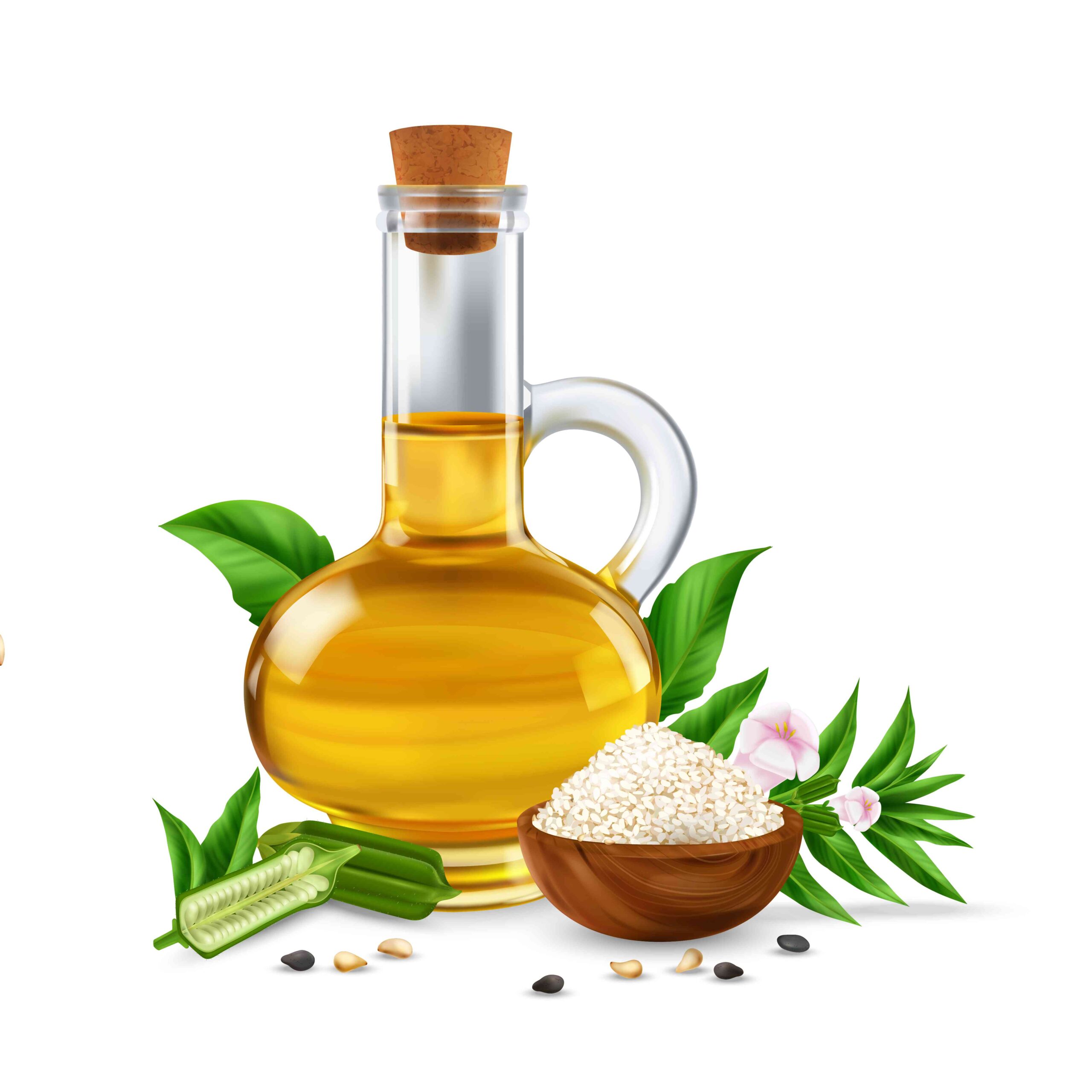 تصویر 1 از روغن کنجد پرفایده آرامش بدن سلامت باکیفیت سرد