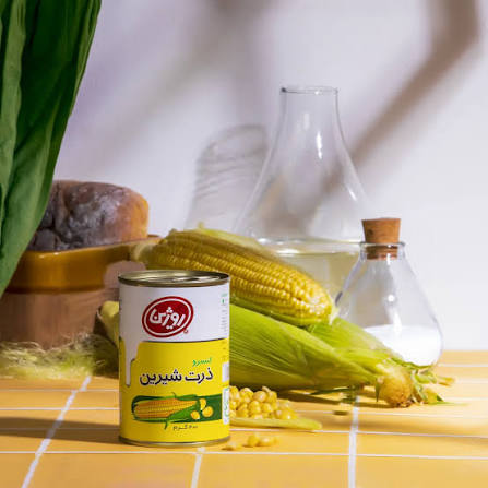 تصویر 2 از کنسرو ذرت روژین همراه خوشمزه برای وعده های رنگارنگ