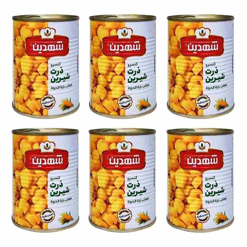 تصویر 2 از کنسرو ذرت شهدین با طعم شیرین طبیعی تازه
