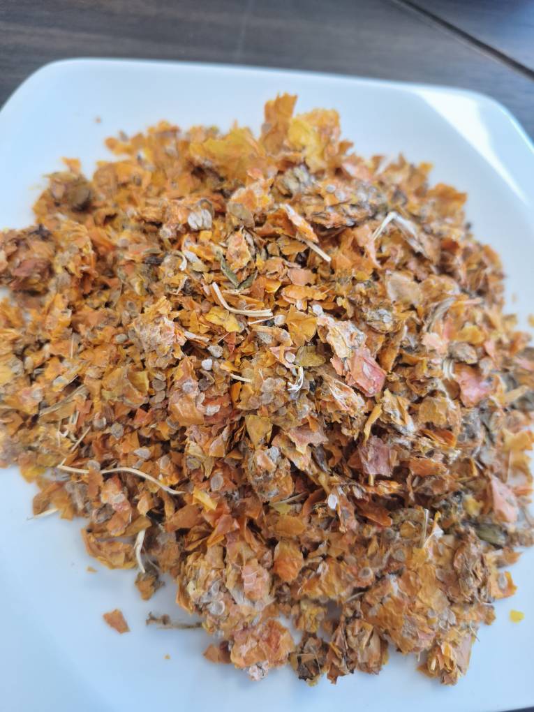 تصویر 1 از قیمت تفاله گوجه خشک پرک با کیفیت بالا