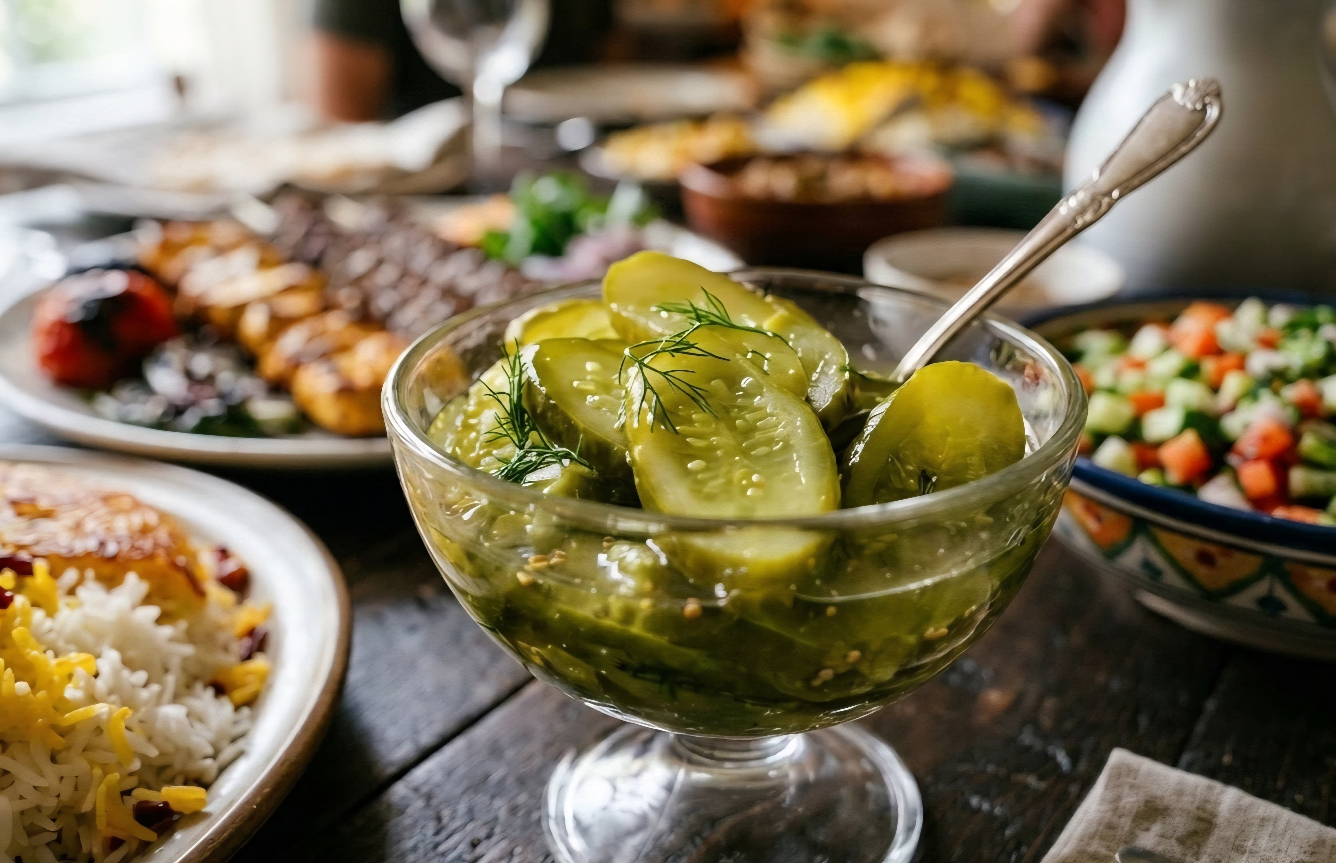 خیارشور ویژه ۷۰۰ گرمی مناسب مصرف روزانه