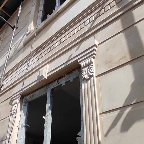تصویر 1 از سرامیک پرسلان نما طرح سنگ مناسب معماری مدرن